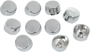 Bolt Cover Kits Silver, 1, nordicamoto.ro