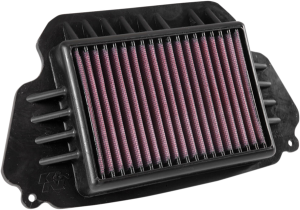 High-flow Air Filter Black, Red, 1, nordicamoto.ro
