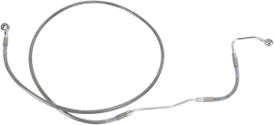 Stainless Steel Brake Line Kit Silver, Clear-coated, 1, nordicamoto.ro