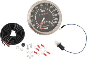 5(r) Fl-style 1:1 Speedometer Black, 1, nordicamoto.ro
