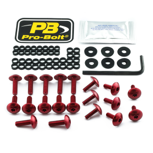 Fairing Bolt Kit For Suzuki Red