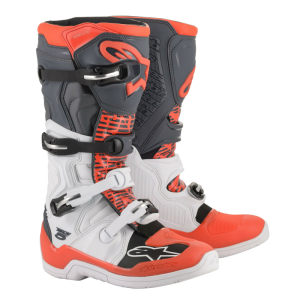 Cizme Alpinestars Tech 5 Gray/White/Orange