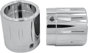 Front Axle Nut Cover Silver