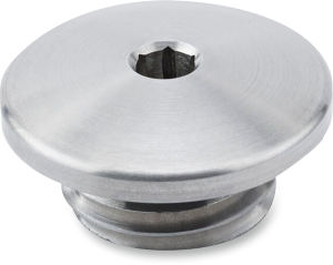 Oil Filler Cap Silver