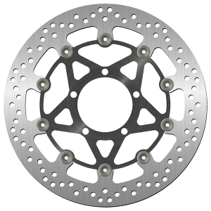 Brake Rotor Round Silver, 1, nordicamoto.ro
