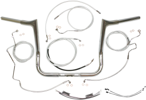 1-1/4(r) Viking Handlebar Installation Kit Silver, 1, nordicamoto.ro