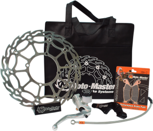 Brake Kit Sm Street: 320 Mm Disc, Brake Pads, Relocate Bracket, Brake Line, Radial Master Cylinder