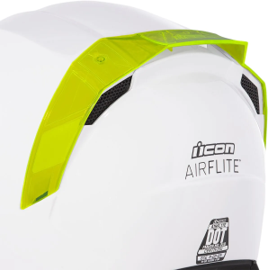 Spoiler spate casca Icon Airflite™ Fluorescent Yellow/Green, nordicamoto.ro