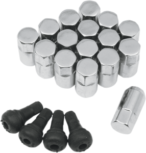 Atv-utv Wheel Lugnut Silver 