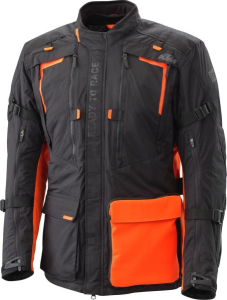 Geaca KTM TERRA ADVENTURE Black/Orange, nordicamoto.ro