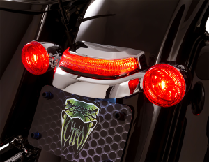 Crown Taillight With Lightstrike Technology Chrome, 3, nordicamoto.ro