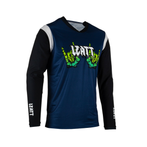 Tricou MTB Leatt Gravity 3.0 Zombie Blue