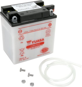Battery Yumicron 12v 175 Mm X 100 Mm X 155 Mm Conventional Lead Acid Replacement Clear