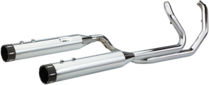 El Dorado Dual Exhaust System Black, 1, nordicamoto.ro