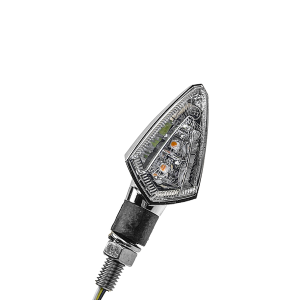 E-marked Smd Led Front Indicators With Front Position  Light Chrome, 1, nordicamoto.ro