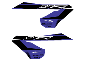 Replacement Oem Tank/shroud Graphics Black, Blue, 2, nordicamoto.ro