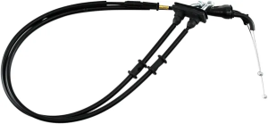 MOOSE RACING Black Vinyl Throttle Cable Black 