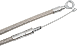 High-efficiency Braided Stainless Steel Clutch Cable Silver Standard, 1, nordicamoto.ro