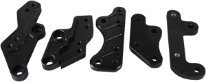 Adjustable Rearset Risers Black, 2, nordicamoto.ro