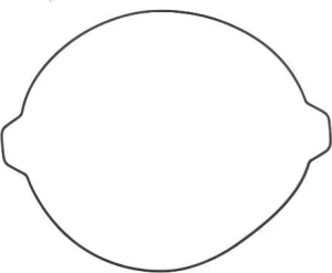 Clutch cover gasket external, nordicamoto.ro