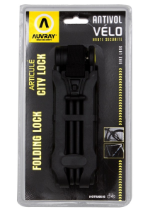 Folding Lock Black, Yellow