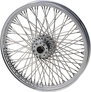 Laced 40-80 Spoke Wheel Assembly Silver