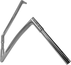 1-1/4(r) Ez Install Flat Top Handlebar Silver, 1, nordicamoto.ro