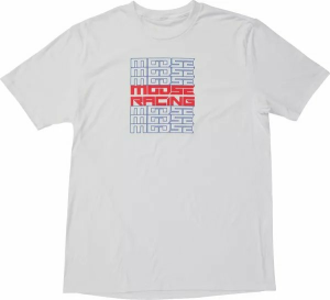Tricou MOOSE RACING Recurrence White