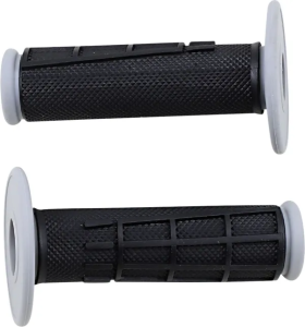 MOOSE RACING Comp Diamond Half Waffle Grips Black 