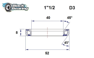 Headset Bearing, 2, nordicamoto.ro