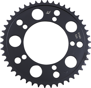 Lightweight Steel Rear Sprocket Black, Anodized, 1, nordicamoto.ro