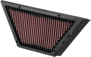 High-flow Air Filter Black, Red