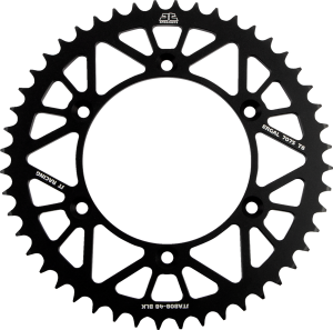 JT SPROCKETS Racelite Aluminum Rear Sprocket Black 