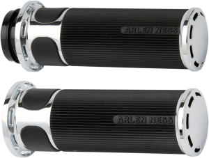 Fusion Slot Track Grips Black, 1, nordicamoto.ro