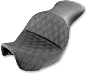Explorer Lattice Stitch Seat Black