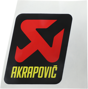 General Replacement Sticker Black, Red, Yellow 