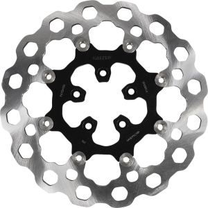 Cubiq Brake Rotor Black, Chrome