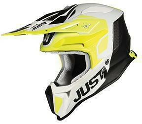 Casca JUST1 J18 Pulsar Fluo Yellow-White-Black