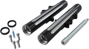Dual-disc Hot Legs Fork Legs Black, 1, nordicamoto.ro