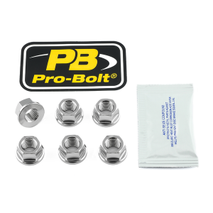 Sprocket Nut Silver
