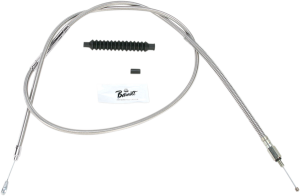 High-efficiency Stainless Steel Clutch Cable For Harley-davidson Silver