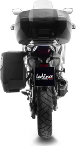 Tobă de eșapament LeoVince LV-14 Black Edition Slip-On pentru Honda XL750 Transalp, 2, nordicamoto.ro