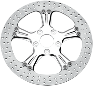 Brake Rotor Supra Aluminum Chrome Front/left 11.8(r) Chrome