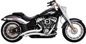 Big Radius Exhaust System Chrome, 4, nordicamoto.ro