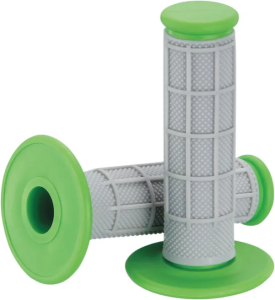 MOOSE RACING Qualifier Grips Gray, Green 