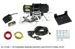 TROLIU ATV/UTV 4500LBS (2041KG) SUFA SINTETICA 5,5MM X 15,5M BRONCO