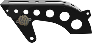 Pulley/belt Cover Front Tracker Black Black, Gloss, 1, nordicamoto.ro