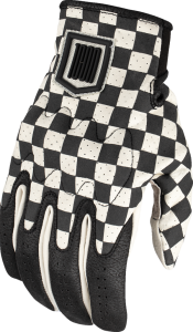 ICON Airform Slabtown Ce Gloves White, Black 