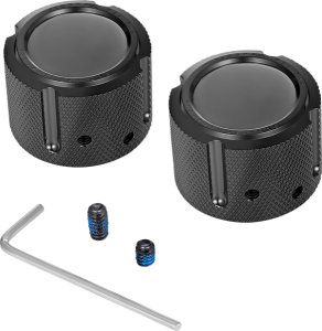 Front Axle Nut Cover Black