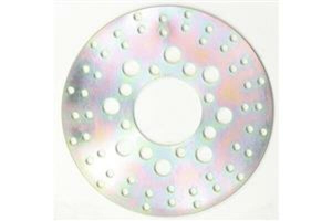 Round D-series Fixed Offroad Brake Rotor Gold, Polished Steel, Zinc, 1, nordicamoto.ro